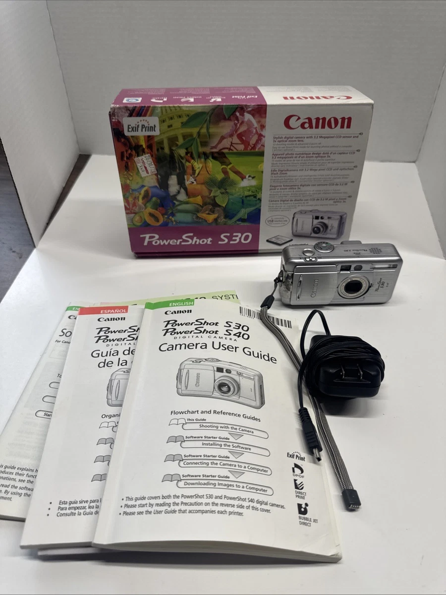 Canon PowerShot S30 Digital Cameras for Sale - Shop New & Used