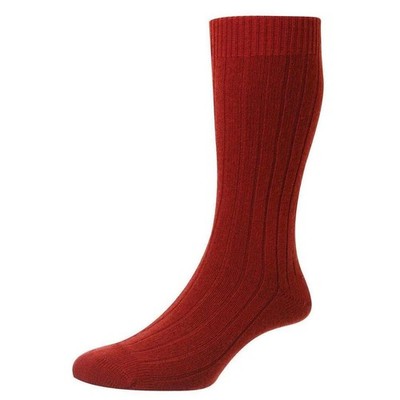 Pantherella 'Waddington' Kaschmir Socken Winter beere Gr. Medium (7,5/9,5)