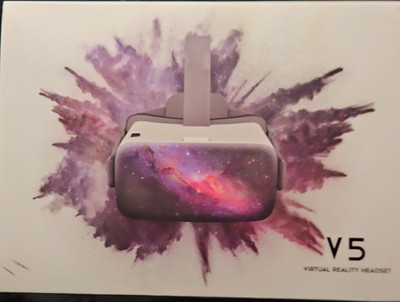 DESTEK V5 VR Headset V5-4 DT-101-297 White Smartphone VR Headset