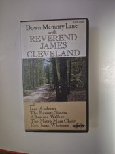 Down Memory Lane James Cleveland Inez Andrews Barrett Sisters VHS (Z1)