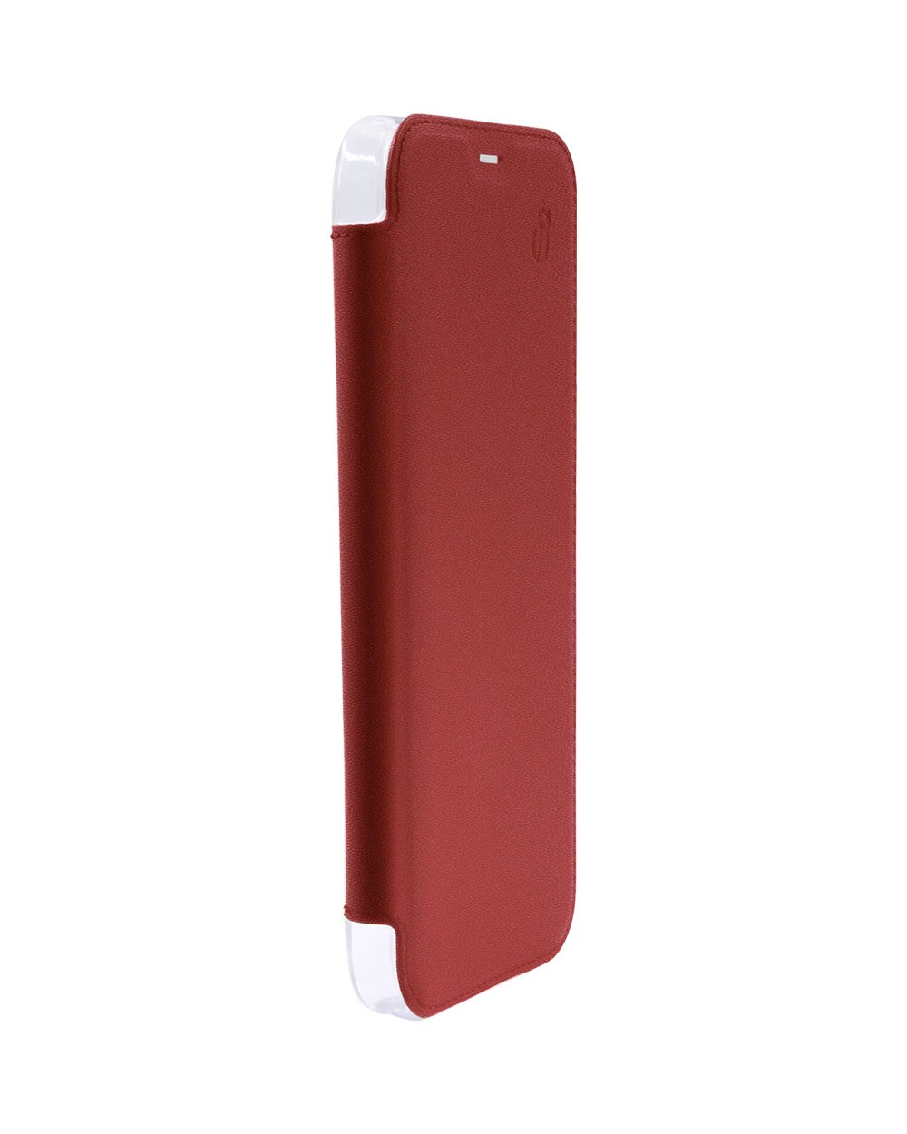 Étui iPhone 12 Pro Max rouge protégeant l'écran et le dos