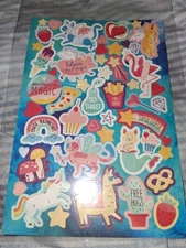 Magical Sticker Sheet Journal Scrapbook 
