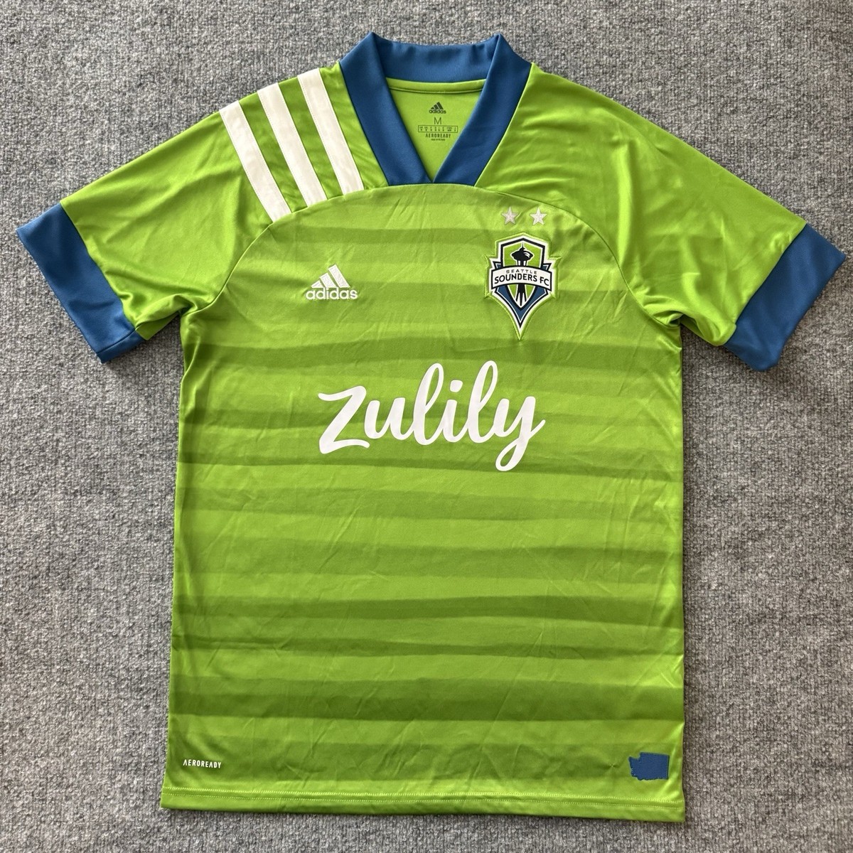 Adidas MLS Seattle Sounders FC Soccer Football Jersey Kit Mens - Main Image