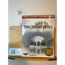 Final Fantasy Tactics 1998 Official Strategy Guide Prima Games VERY GOOD