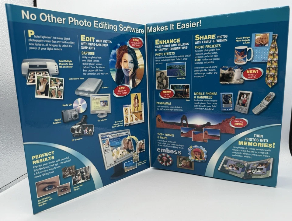 Nova Photo Explosion Deluxe Version 2 Windows XP, 2000 ME 98 Photo Edit Software - Image 2 of 4