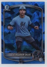 2025 Bowman Chrome Sapphire Prospects Image Variation SP Andrew Salas 11s9