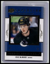 2023-24 Upper Deck #HR70 Cole McWard Honor Roll Green Rainbow