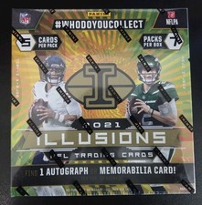 2021 Panini Illusions NFL Football Mega Box Sealed
