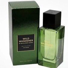 discontinued Wild Wanderer Cologne Mens bath body works fragrance 3.4 oz cologne