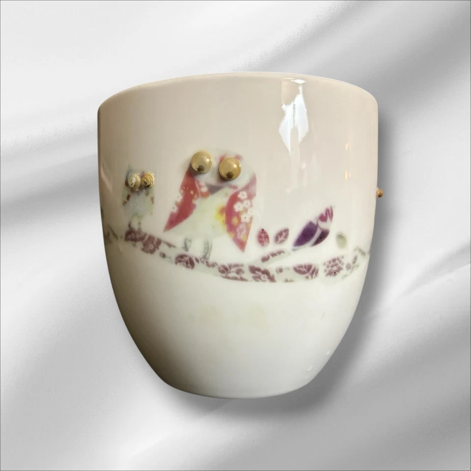 2 Bella Lux Coffee Cup X-Large 2 Birds On A Limb Googly Eyes - Image 4 of 4