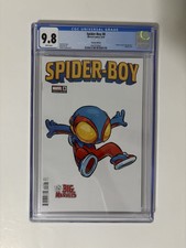 Spider-boy #8 CGC 9.8 2024 Skottie Young Vari...