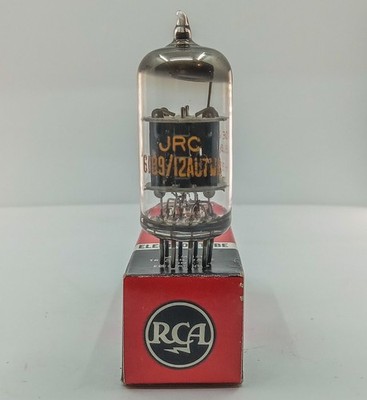 GAIN TESTED RCA/JRC 6189/12AU7WA/BLACK PLATES/HALO GETTER/MAXI TESTED 