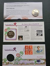 UK Royal Mint 1996 £5 Five Pound Coin. 70th Birthday of HM Queen Elizabeth II