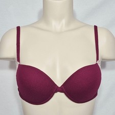 Intimissimi Lace Trimmed Lined Demi Underwire Bra SIZE 30 No cup size 