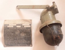 1936-1949 Wisconsin AB Small Engine Data Plate And Oil Bath Breather Serial...