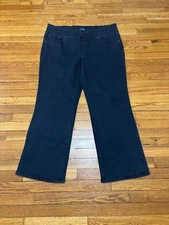 Jag Jeans Womens 24W Dark Wash Bootcut Paley Boot Stretch Denim Pull On Pants