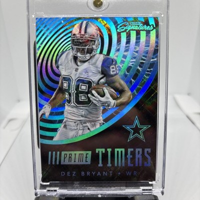 2016 Panini Prime Signatures - Prime Timers Dez Bryant #PT-DZ Cosmic /100