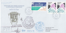 Belgium - Antarctic cover from RUCA University Expedition (Crozet 2004-02)