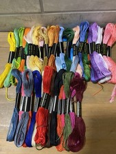 50 X Cross Stitch Tapestry Thread Embroidery Floss New Bundle Mix Colour