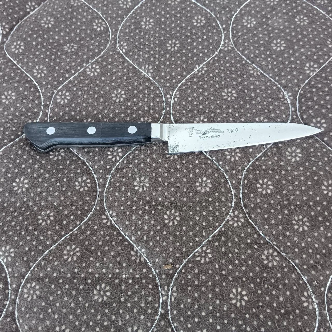 Kanehiro Petty High Carbon Steel Japanese Chef's Kitchen Knife 230 mm.
