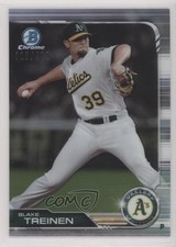 2019 Bowman Chrome Refractor 18/499 Blake Treinen #78 17kh