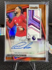 Topps Premier League Merlin 2026 Matheus Cunha MB-MC Auto Relic /25 Matchball