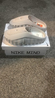 Nike Mind 001 Slide ''LIGHT SMOKE GREY'' 2026 - Size 9- HQ4307 003 (7892-581)