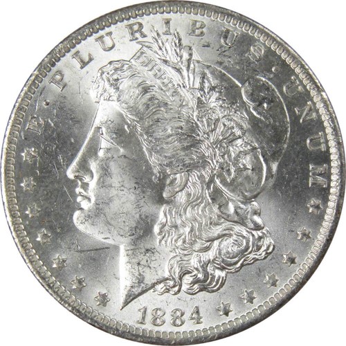 1884 O Morgan Dollar BU Uncirculated Mint State 90% Silver $1 US Coin