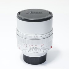 Leica Noctilux-M 50mm F0.95 ASPH Silver 11667 Lens Rare from Japan D0705