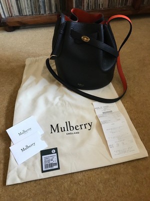 mulberry abbey bag black