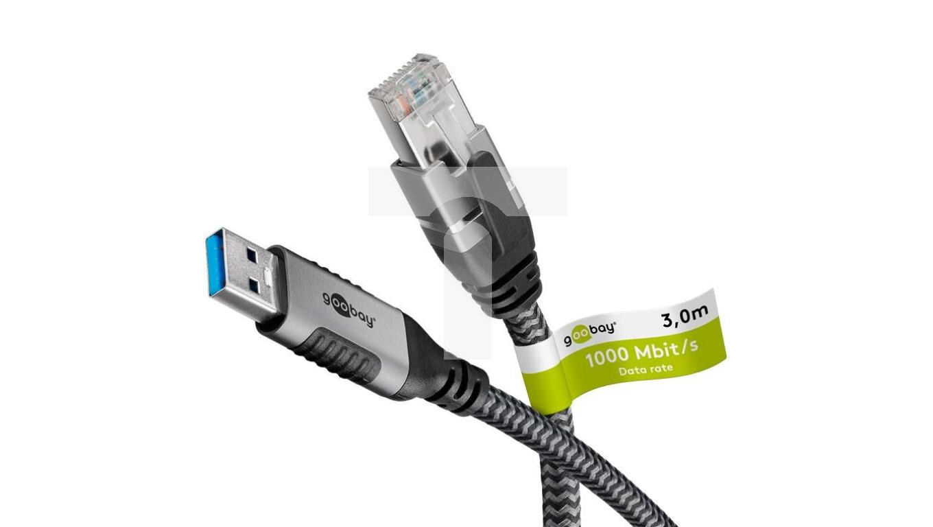 Ethernet cable USB-A 3.0 to RJ45 70499 /3m/ /T2UK