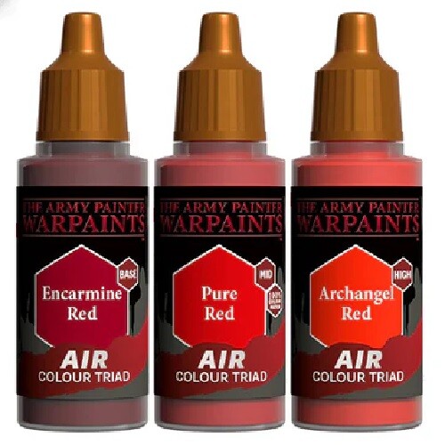 The Army Painter BNIB Warpaint Air Pure Red Colour Triad - Picture 1 of 1