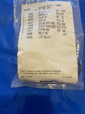 CAT PUMPEN 34387 DICHTUNGSSATZ 34387