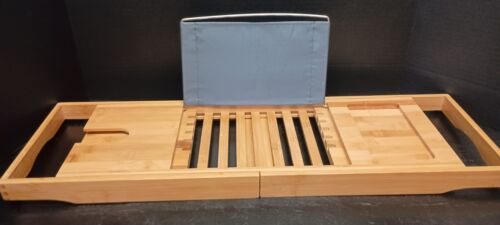 Expandable Bamboo Bath Caddy - NEW
