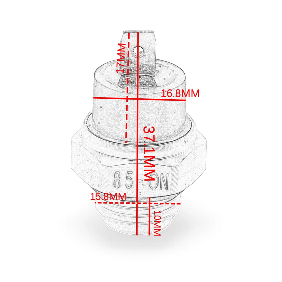 Water Temp Sensor For Honda Shadow ACE VT750C2 97-01 & VT1100C2 Aero C3 95-07 Foto 2 de 4