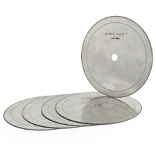 5Pcs Arbor Hole 1/2'' Super-Thin 6"inch Diamond Lapidary Saw Blade Cutting Disc 
