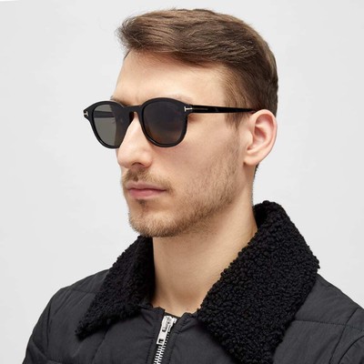 Tom Ford Sunglasses Jameson FT 0752 01d Black/gray Polarized for 