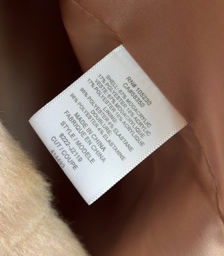 Joie Andrina Faux Fur Jacket Mauve Pink - Picture 7 of 9