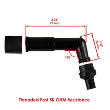 2-Pack Double Line Ignition Coil For Kawasaki VN1500 Vulcan 1500 1996-1999