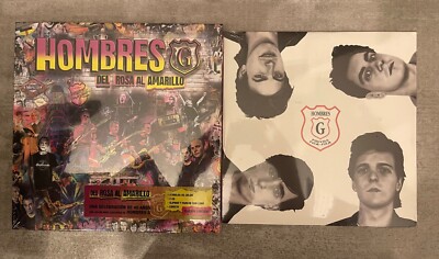 HOMBRES G - COMBO COLECCIONISTA:  POLVOS PICA PICA + DEL ROSA AL AMARILLO