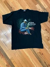 Vintage 1996 Alan Jackson "Everything I Love" Graphic T-Shirt~Sz. Large~USA Made