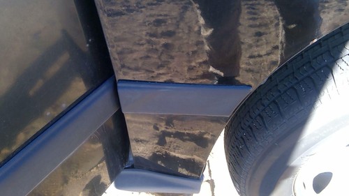 1996 Geo Tracker Passenger Right Moulding From Fender Oem Trim Strip Black - Picture 2 of 8