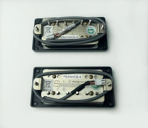 Guitar Humbucker Pickup with 2T1V Wiring Harness Pre-wired - Picture 13 of 24