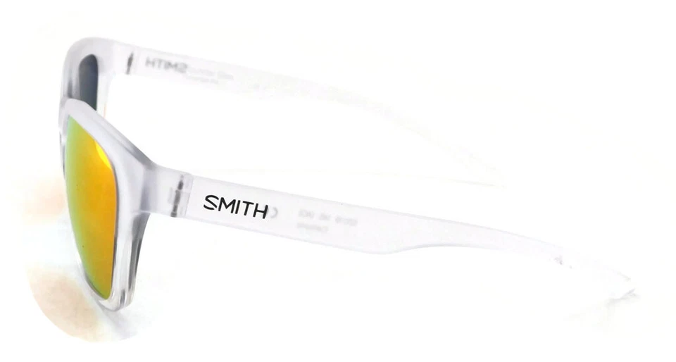 Новый Smith основатель тонкий солнцезащитные очки | FFA/AO кристалл матовый прозрачный / красный зеркало линзы - Изображение 4 из 4