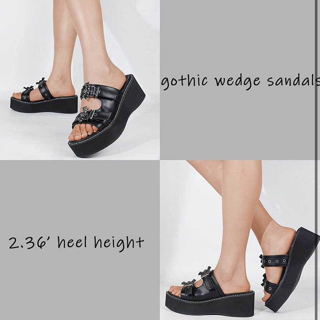 demonia sandals bat