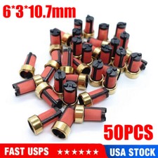 50 Pcs Fuel Injector Micro Basket Filter Fit For Toyota Denso Car Asnu003