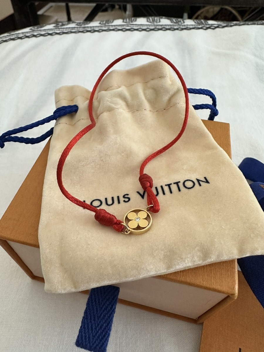 LOUIS VUITTON Cordu Saint Idylle Bracelet Q95586 Au750 18K Yellow 