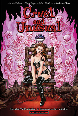 CRUEL AND UNUSUAL HC VZA deutsch (US 1-4)  lim.111 Ex. + signed Artprint VERTIGO