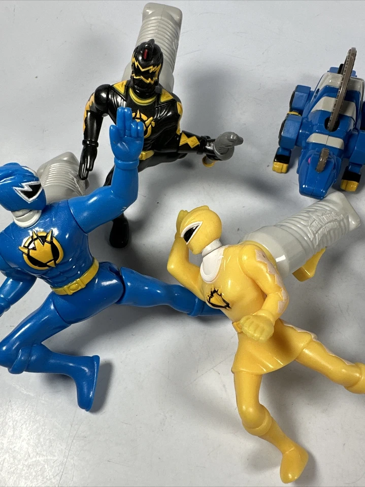 McDonalds 2004 | Power Rangers Dino Thunder | Lote de juguetes Happy Meal Foto 2 de 3