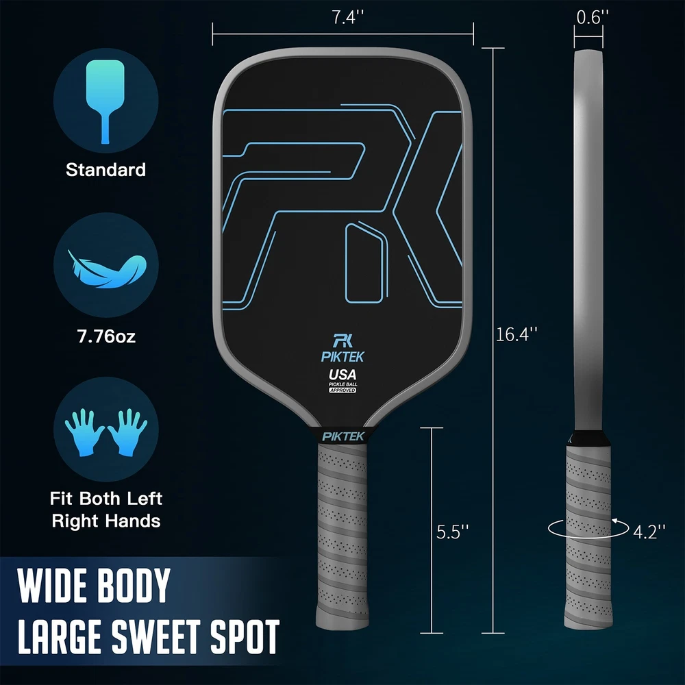 Premium T700 Carbon Fiber Pickleball Paddles Set - USAPA Approved for Men & Women Premium T700 Carbon Fiber Pickleball Paddles Set - USAPA Approved for Men & Women